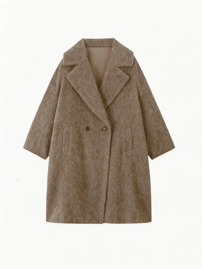 100% Cashmere Oversized Long Trench Coat | Premium Cashmere | Luxury Coat | CEID Fashion - Luxury Cashmere Outerwear by CEID - Image 1