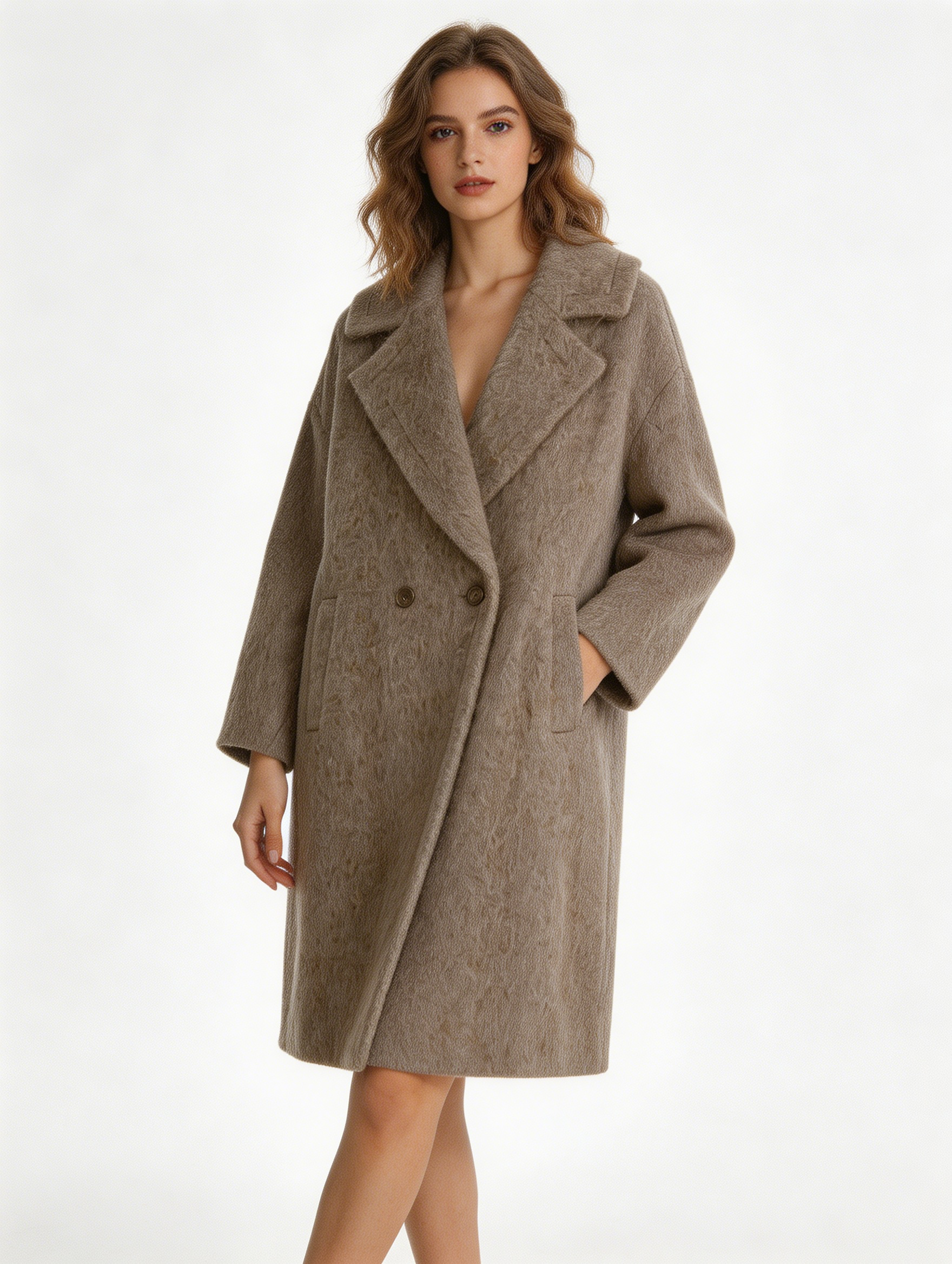 100% Cashmere Oversized Long Trench Coat | Premium Cashmere | Luxury Coat | CEID Fashion - Luxury Cashmere Outerwear by CEID - Image 4
