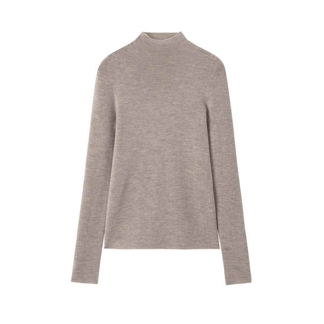 Cashmere Blend Mock Neck Knit Top | Premium Cashmere | Cashmere Knitwear | CEID Fashion - Luxury Cashmere Outerwear by CEID - Image 1