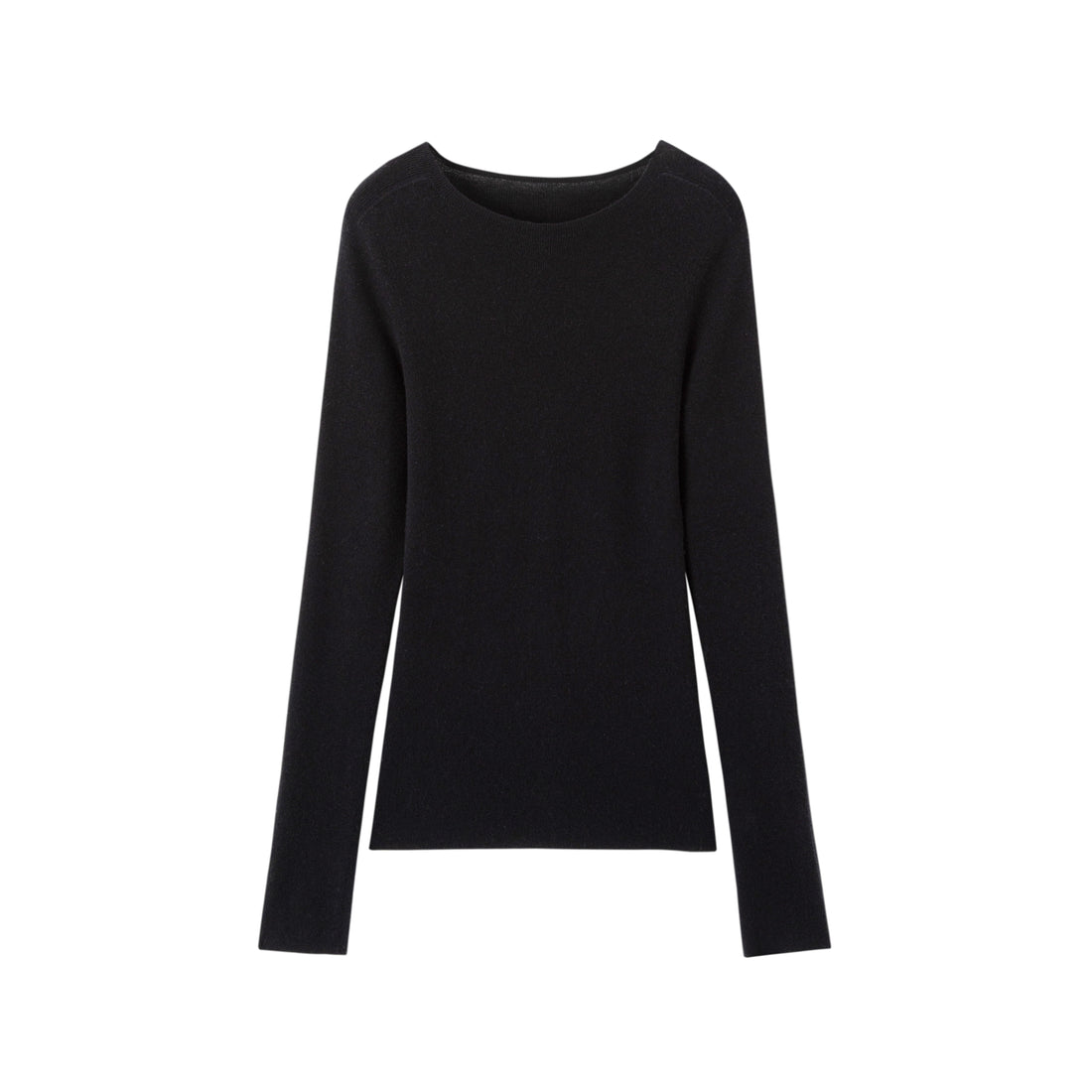 Cashmere Blend Crew Neck Knit Top | Premium Cashmere | Cashmere Knitwear | CEID Fashion - Luxury Cashmere Outerwear by CEID - Image 1