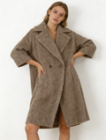 100% Cashmere Oversized Long Trench Coat | Premium Cashmere | Luxury Coat | CEID Fashion - Luxury Cashmere Outerwear by CEID - Image 2