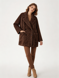 Premium 100% Cashmere Double Breasted Mid-Length Coat | Modern Outerwear | CEID Fashion - Luxury Cashmere Outerwear by CEID - Image 9