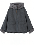 Wool Coat and Down Vest Two Piece Set | Premium Wool | Luxury Coat | CEID Fashion - Luxury Wool Outerwear by CEID - Image 1