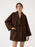 Premium 100% Cashmere Double Breasted Mid-Length Coat | Modern Outerwear | CEID Fashion - Luxury Cashmere Outerwear by CEID - Image 6
