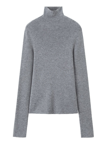 Cashmere Blend Half-High Neck Knit Top | Premium Cashmere | Cashmere Knitwear | CEID Fashion - Luxury Cashmere Outerwear by CEID - Image 1