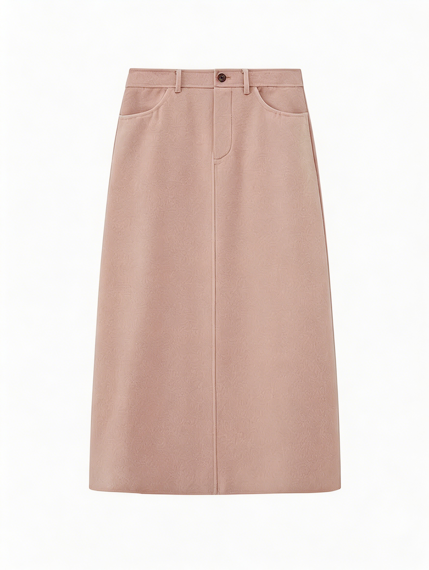 Wool Blend Draped Midi Skirt for Women | Premium Wool | CEID Fashion - Luxury Wool Outerwear by CEID - Image 1