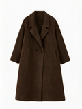 Suit Collar Long Wool Camel Hair Coat | Premium Wool | Luxury Coat | CEID Fashion - Luxury Wool Outerwear by CEID - Image 1