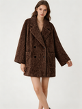Premium 100% Cashmere Double Breasted Mid-Length Coat | Modern Outerwear | CEID Fashion - Luxury Cashmere Outerwear by CEID - Image 10