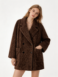 Premium 100% Cashmere Double Breasted Mid-Length Coat | Modern Outerwear | CEID Fashion - Luxury Cashmere Outerwear by CEID - Image 12