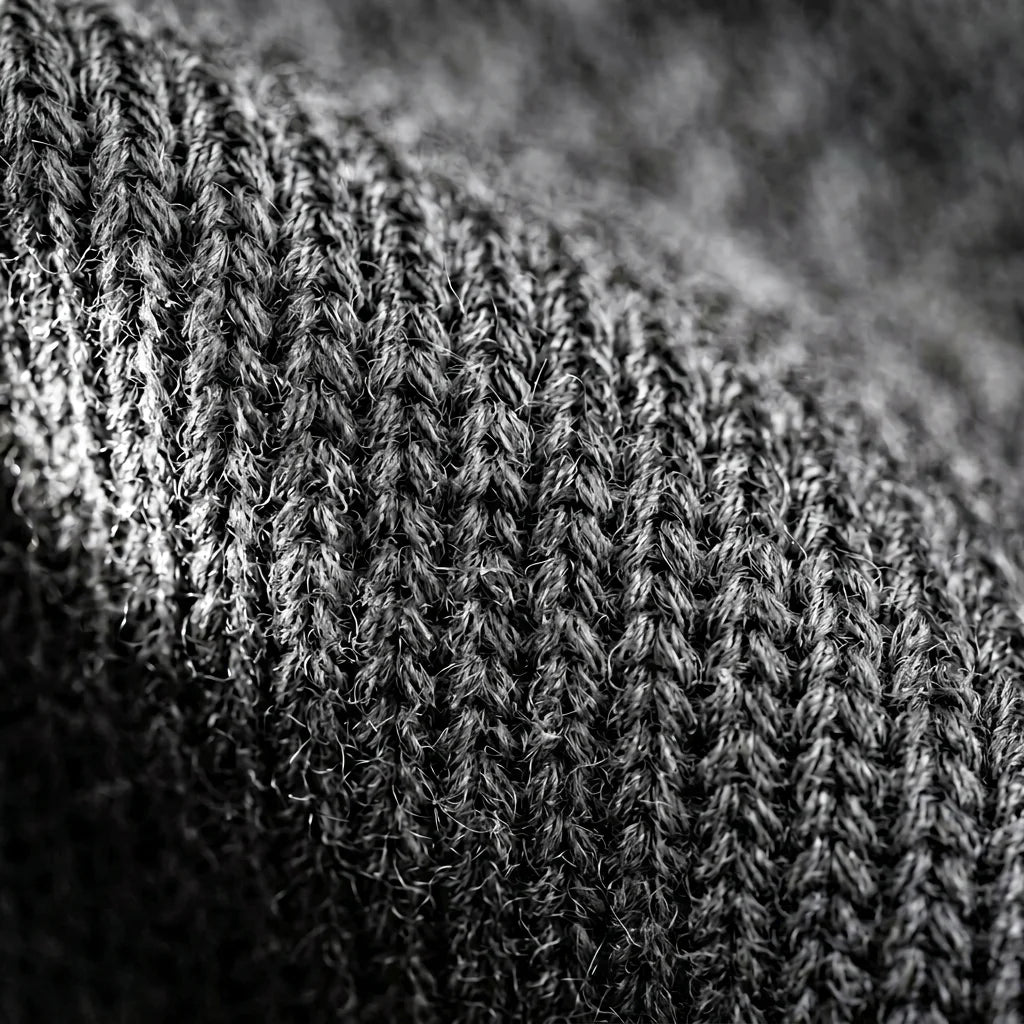 Navy Silk-like Fiber | Precision Knit
