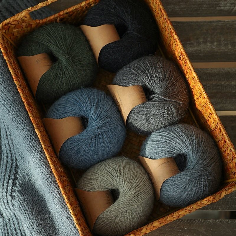 14.5?m Baby Alpaca Technical Yarn | Ultra-Fine Knitting Wool (6 Skeins)